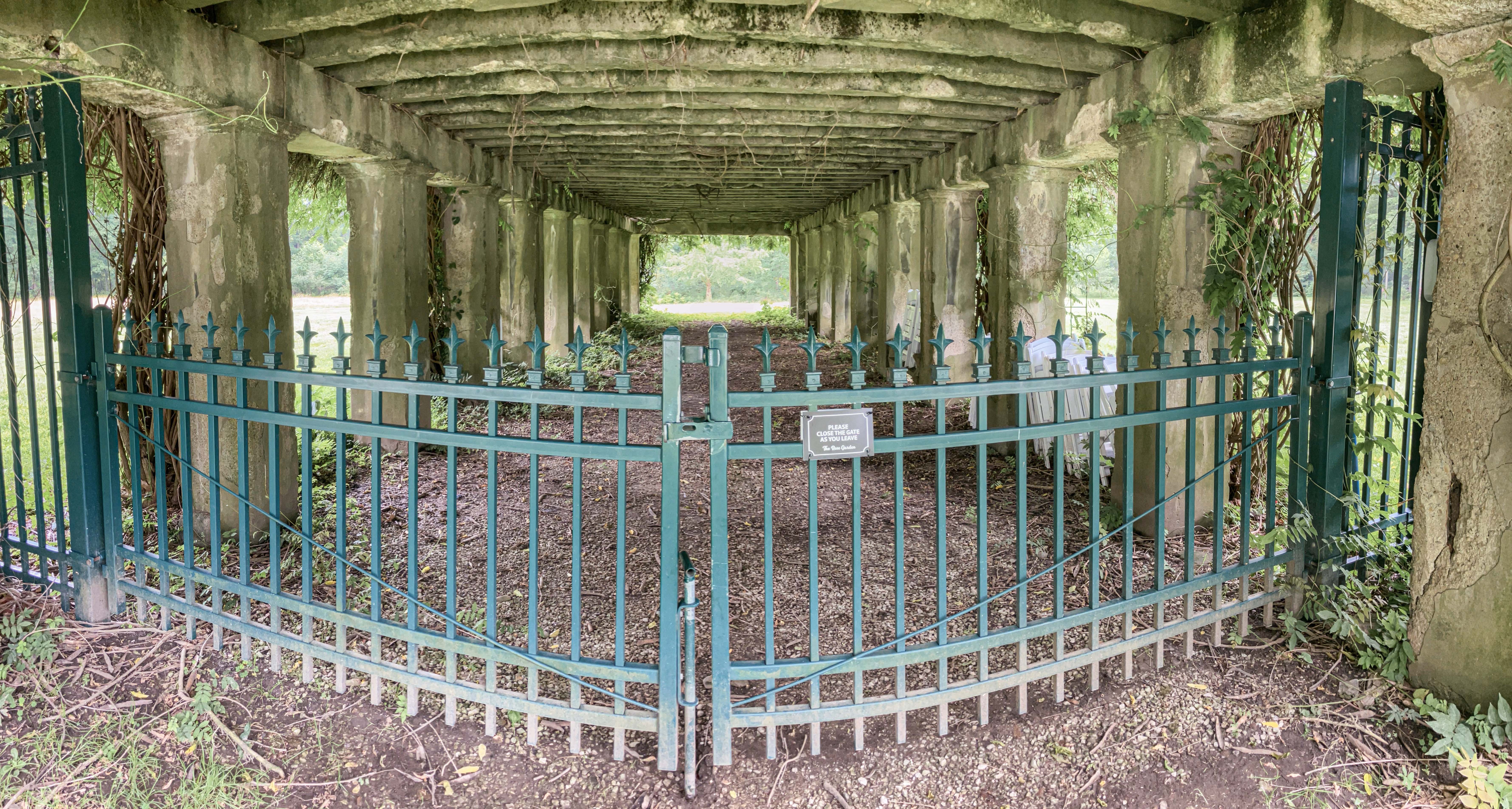 Mooreland Mansion Outside Pergola