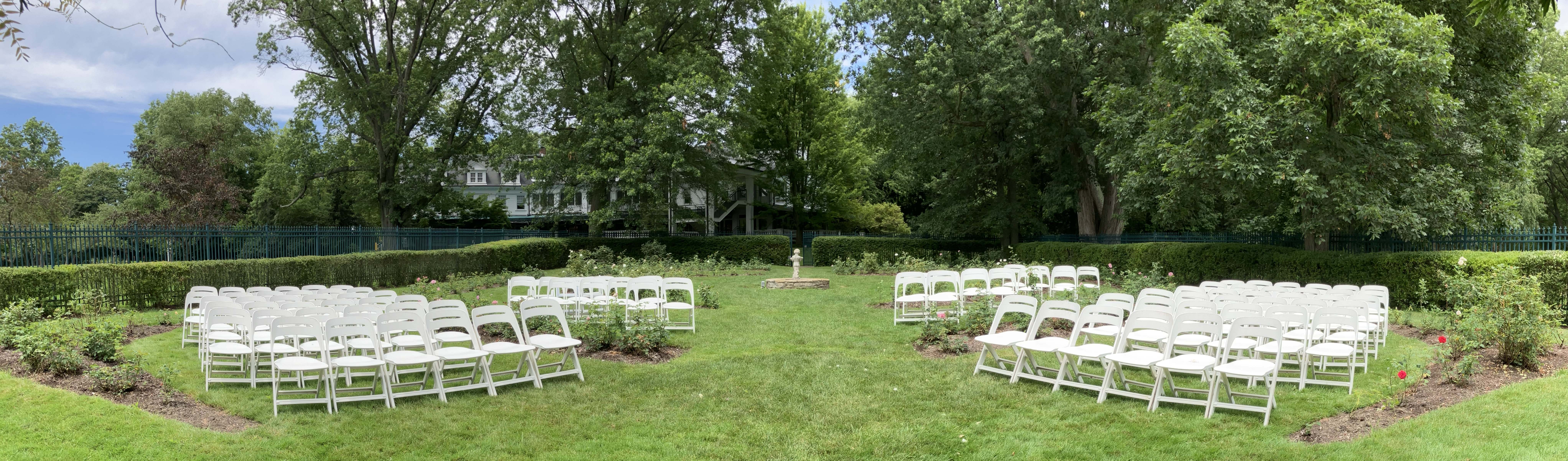 Mooreland Mansion Rose Garden 